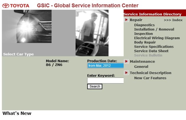 Toyota 86 (ZN6) Service Repair Manual & EWD (2012-20xx) - Service