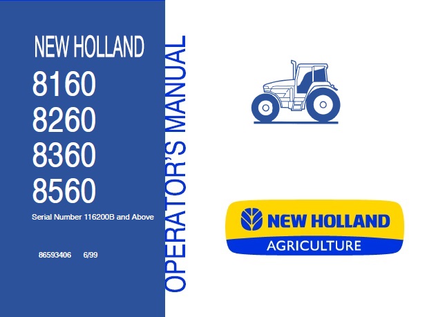 New Holland 8770 Operators Manual Download