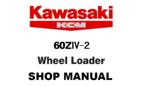Kawasaki 60ZIV-2 Wheel Loader Service Repair Manual