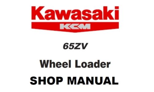 Kawasaki 65ZV Wheel Loader Service Repair Manual