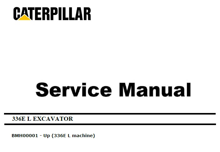 Caterpillar Cat 336E L (BMH, C9.3) Excavator Service Manual