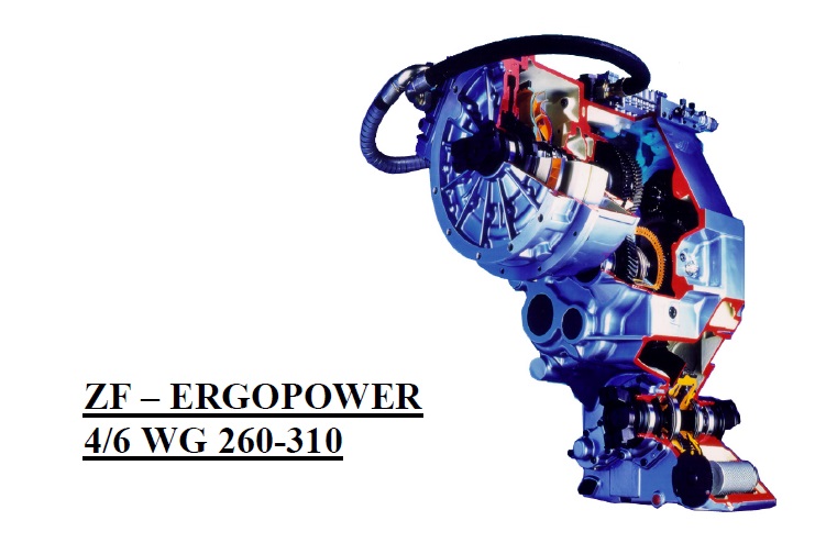 ZF 4, 6 WG-260, 310 Transmission Service Repair Manual