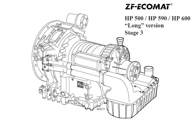 ZF HP 500, HP 590, HP 600 (Long version) Repair Manual