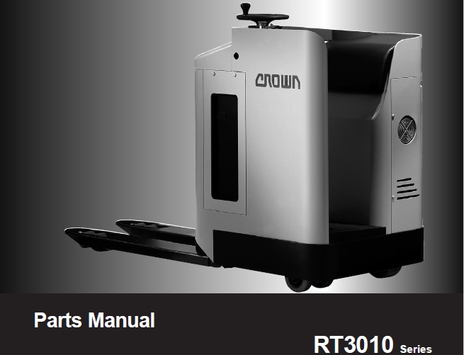 Crown RT3010 Series Forklift Parts Manual