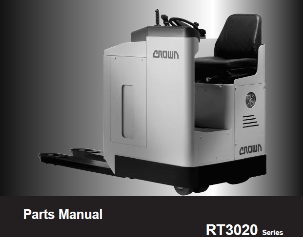 Crown RT3020 Series Forklift Parts Manual