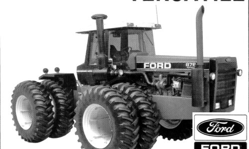 Ford 756, 836, 856, 876, 936, 956 976 Tractor Service Manual