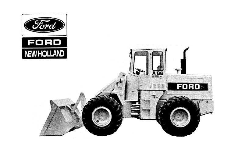 Ford A-62, A-64 and A-66 Wheel Loaders Service Repair Manual