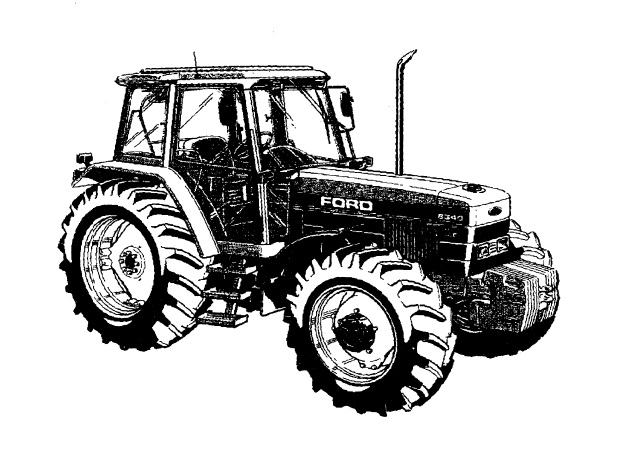 Ford New Holland 40 Series Tractor Service Repair Manual