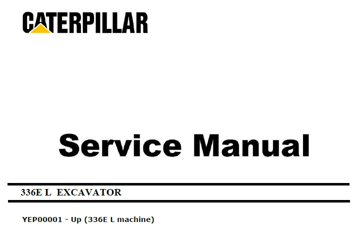 Caterpillar Cat 336E L (YEP, C9.3) Excavator Service Manual