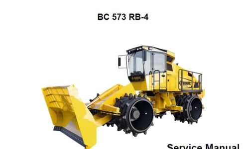 Bomag BC 573 RB-4 Refuse Compactor Service Manual