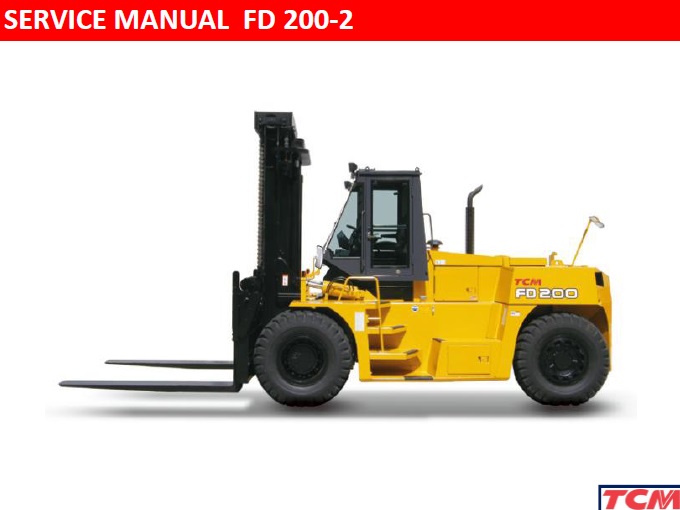 TCM FD200-2 Forklift Service Repair Manual