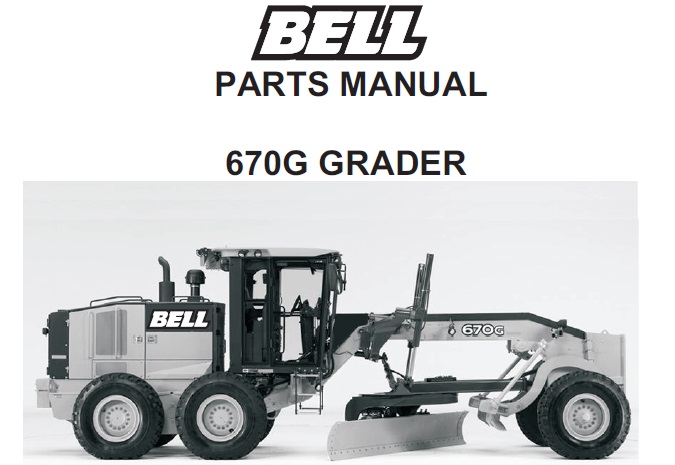 Bell 670G Grader