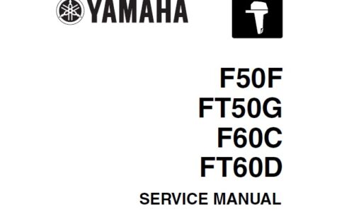 Yamaha F50F, FT50G, F60C, FT60D Outboard Service Manual