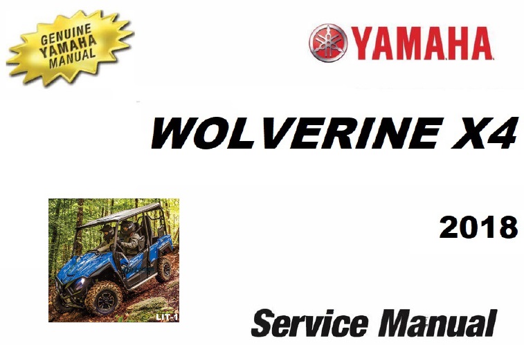 2018 Yamaha Wolverine X4 Service Manual