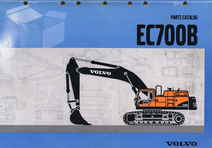 Volvo EC700B Crawler Excavator Parts Manual