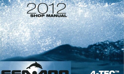 2012 Seadoo 4-TEC Personal Watercraft Service Repair Manual 