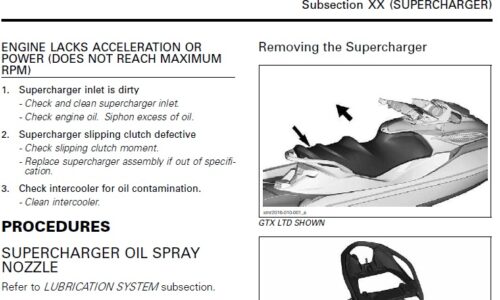 2016 Seadoo Gtx , Rxp, Rxt, Wake PWC Shop Manual