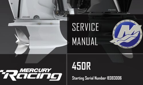 Mercury Mariner 450R Racing Outboards Service Manual